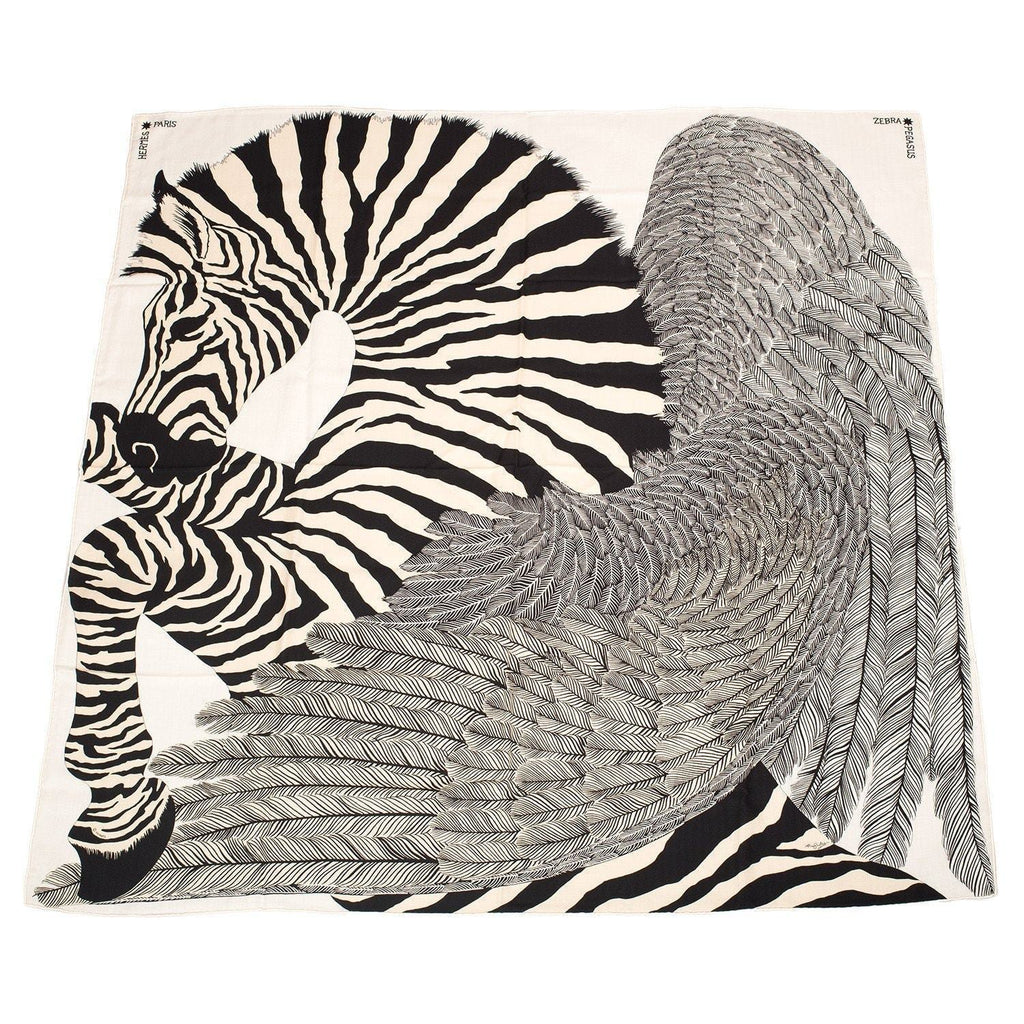 hermes zebra pegasus shawl