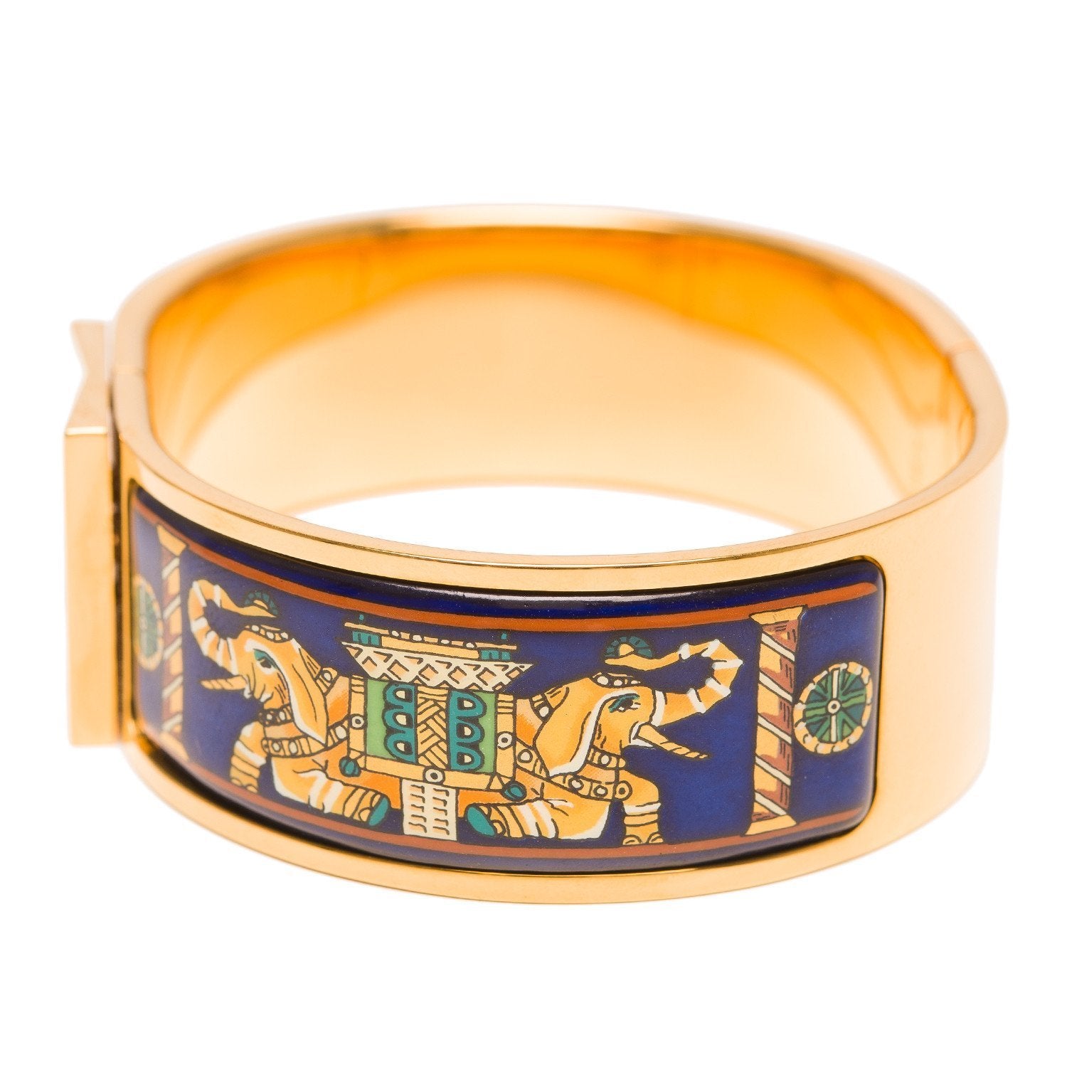 Hermès Printed Enamel Bracelets – Madison Avenue Couture