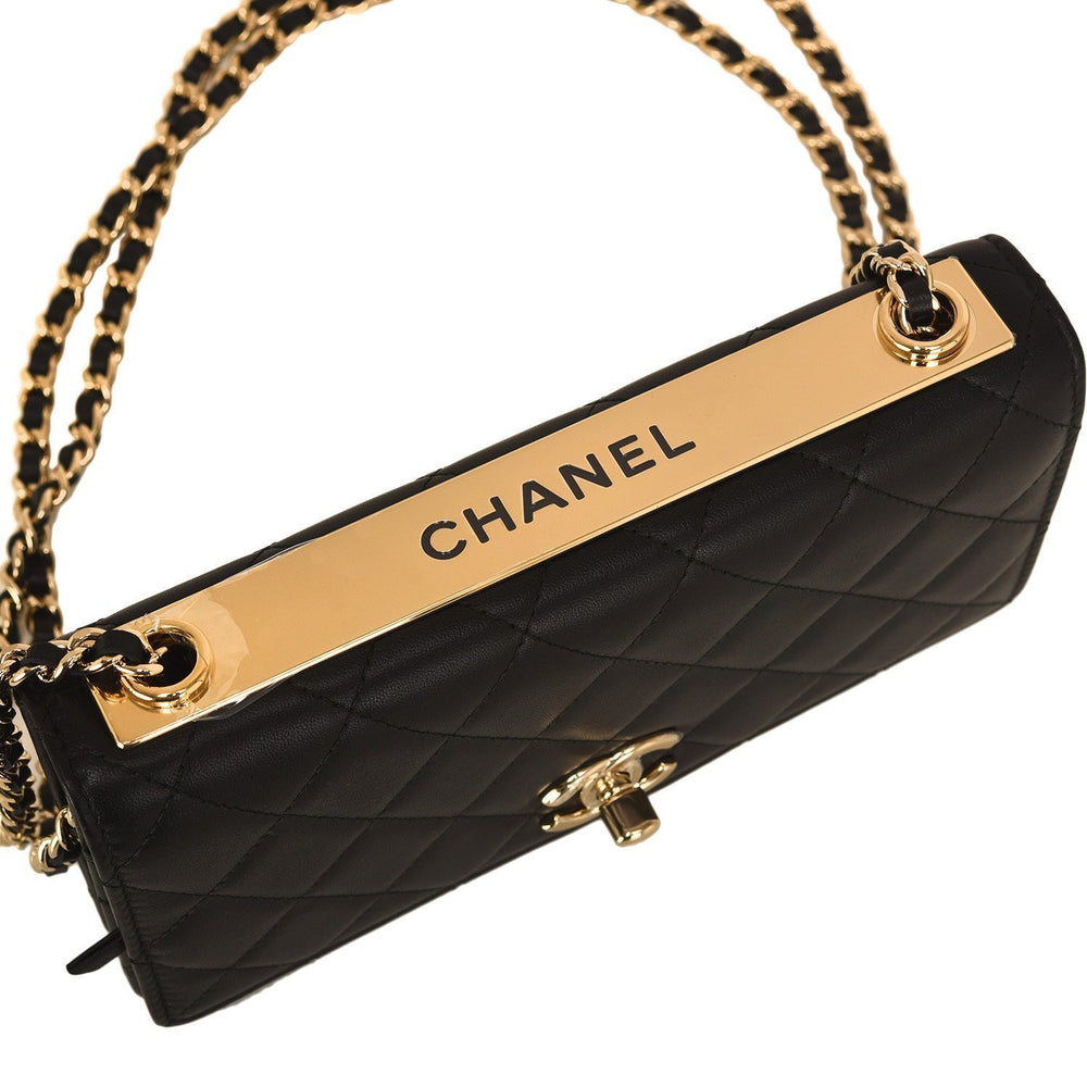 Chanel Black Quilted Lambskin Trendy CC Wallet On Chain (WOC) – Madison Avenue Couture