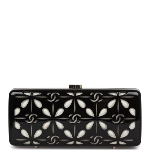 Chanel Minaudière Ombre Hard Shell Clutch