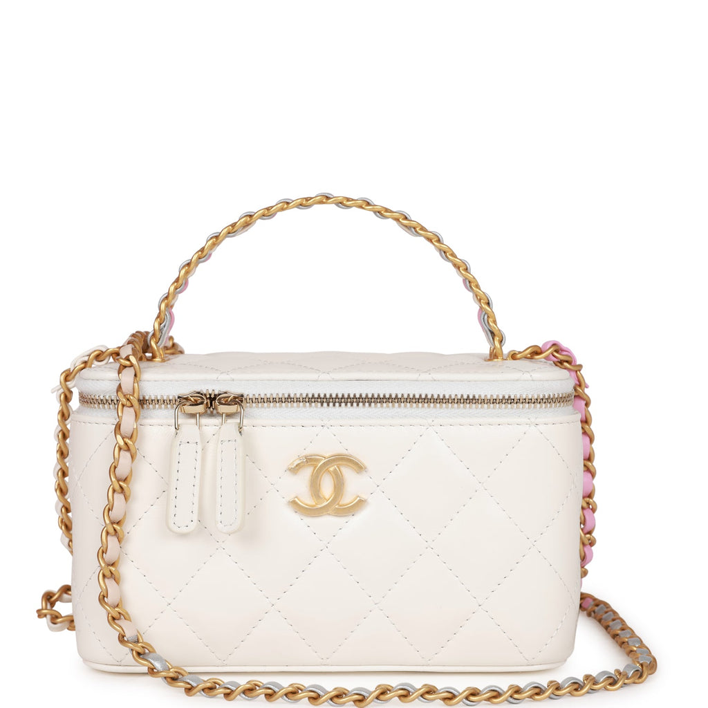 Túi Chanel Vanity Case White  Nice Bag