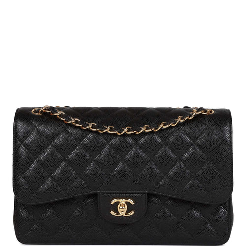 Chanel Black Lambskin Small Classic Double Flap Bag SHW