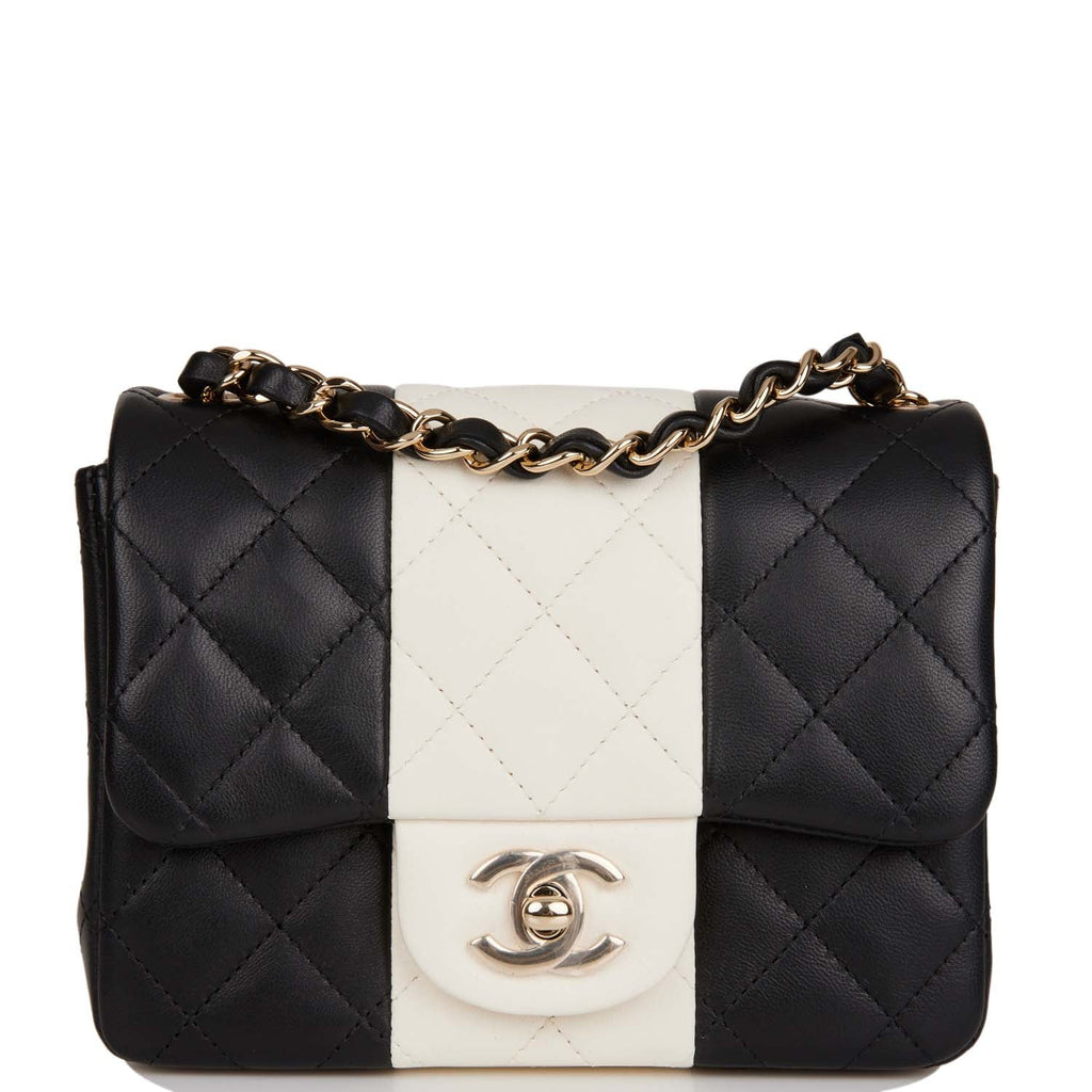 Chanel Mini Flap Bag With Adjustable Pearl Chain Strap In White Calfskin  AGHW  sdrcomec