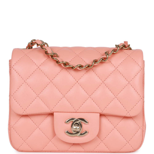 2023 Chanel Light Yellow Quilted Lambskin Camilla Crush Aged Gold Hardware  (Brand New)