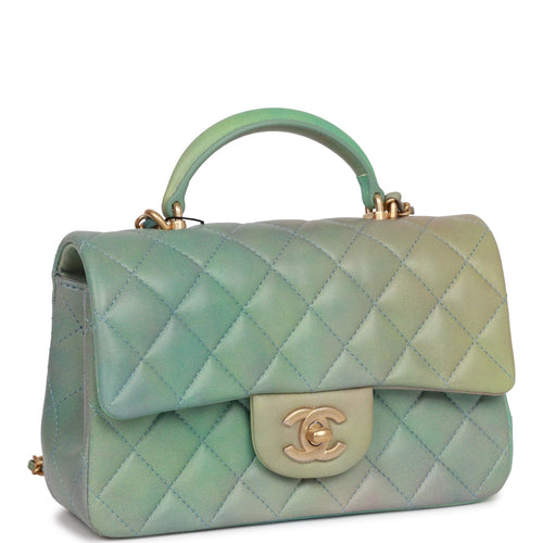 Chanel Paris-Hamburg Classic Tweed Rectangular Mini Flap Bag