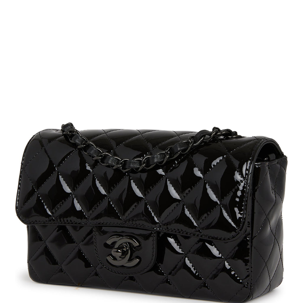 Chanel Black Quilted Patent Leather Reissue Mini So Black Flap Black  Hardware 2022 Available For Immediate Sale At Sothebys