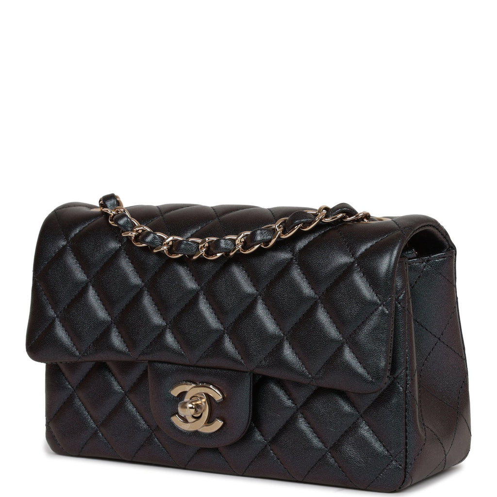 CHANEL Flap Bag Mini Gold Leather for sale online  eBay