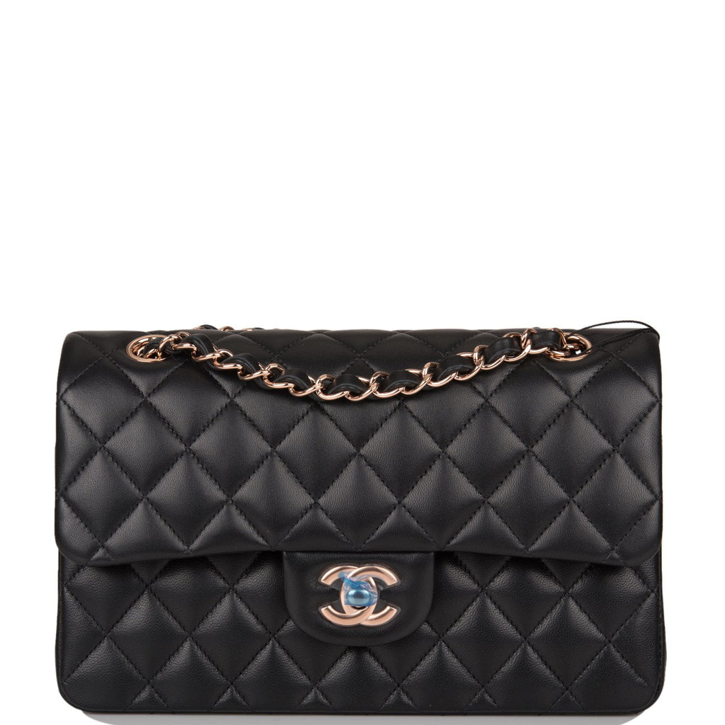 Túi Xách Chanel Classic Flap Bag Black Silver Like Authentic