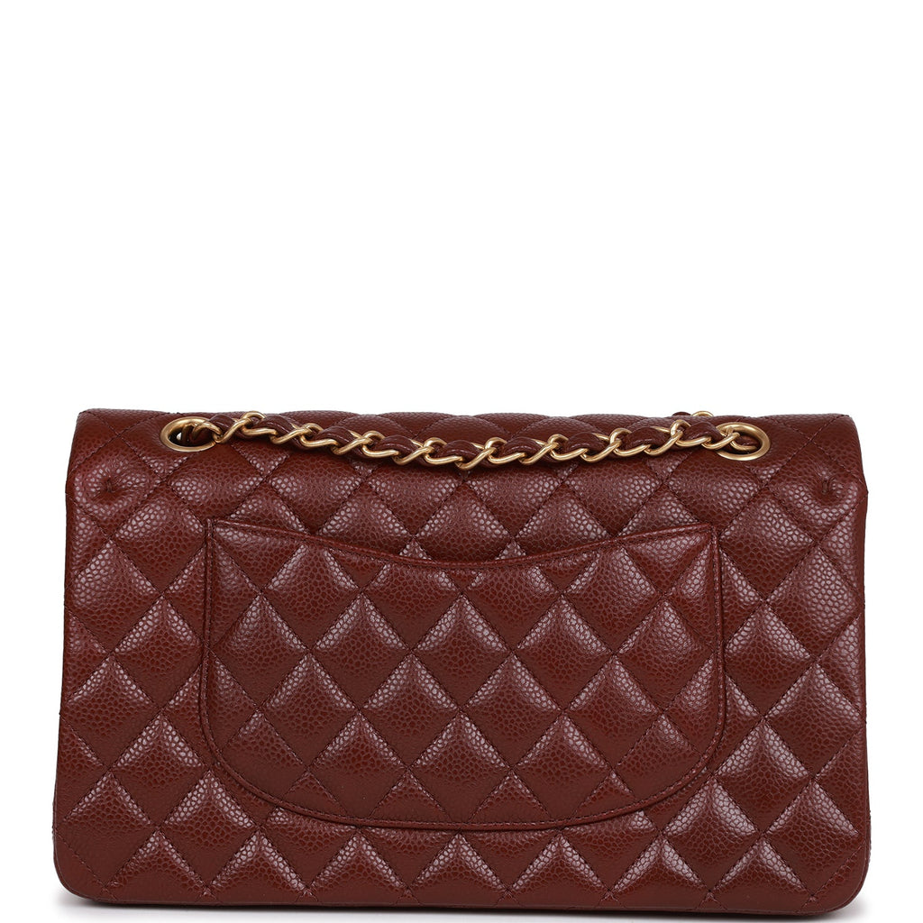 chanel burgundy mini flap bag