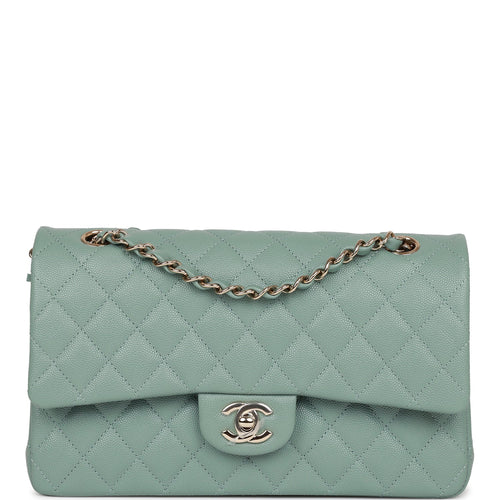 chanel sky blue bag