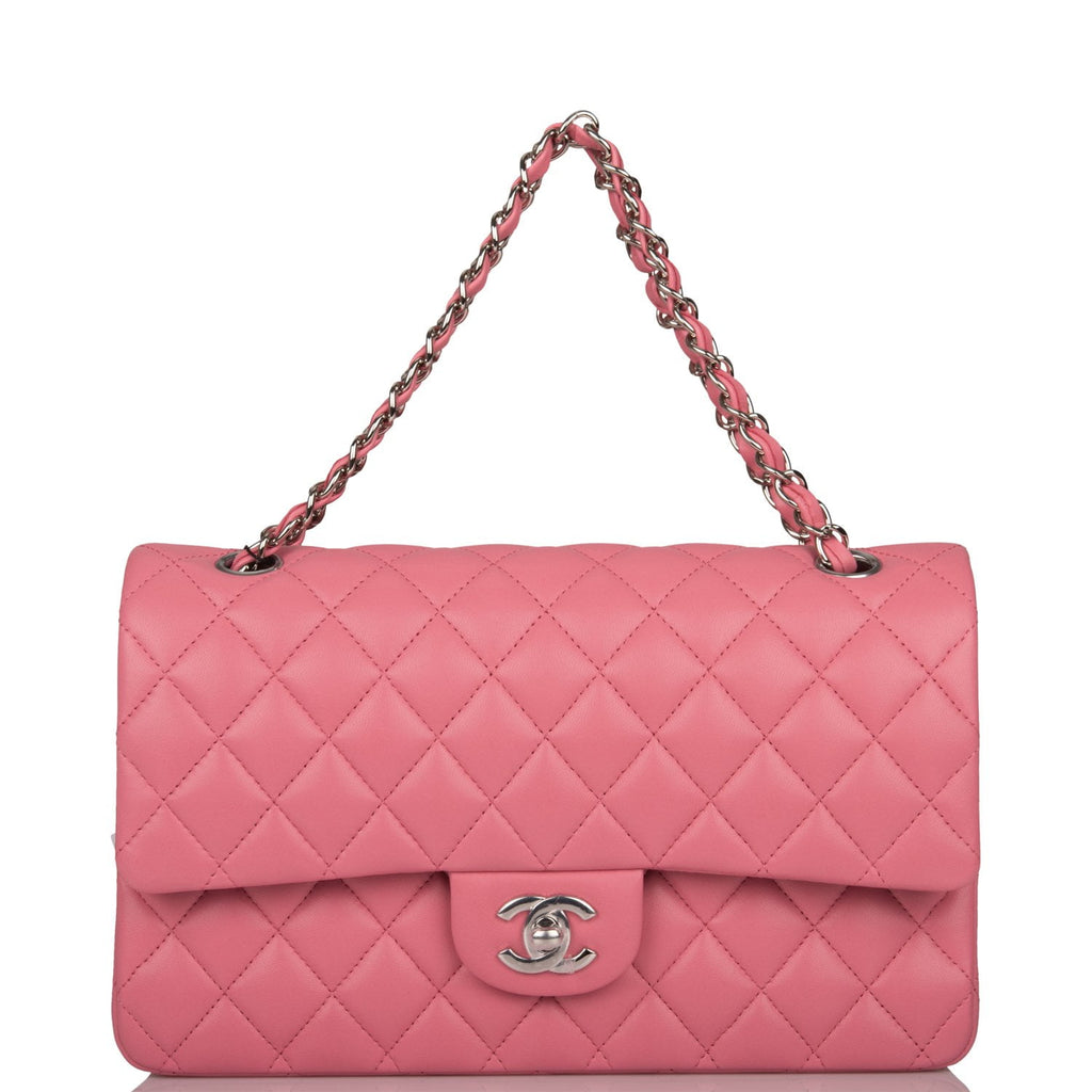 Chanel Spring 2021 Pink Small Rainbow Classic Flap Bag  Labellov  Buy and  Sell Authentic Luxury