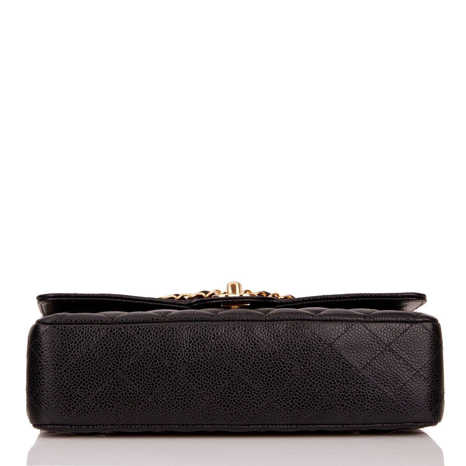 Chanel Black Quilted Caviar Medium Classic Double Flap Bag – Madison ...