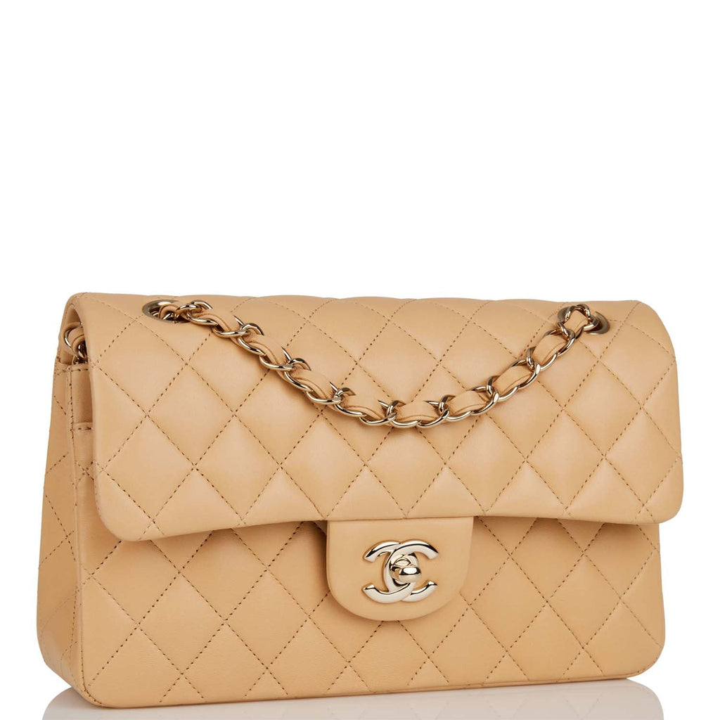 Túi xách Chanel Classic Handbag siêu cấp da bê màu trắng size 24cm  AS2842   Túi xách cao cấp những mẫu túi siêu cấp like authentic cực đẹp