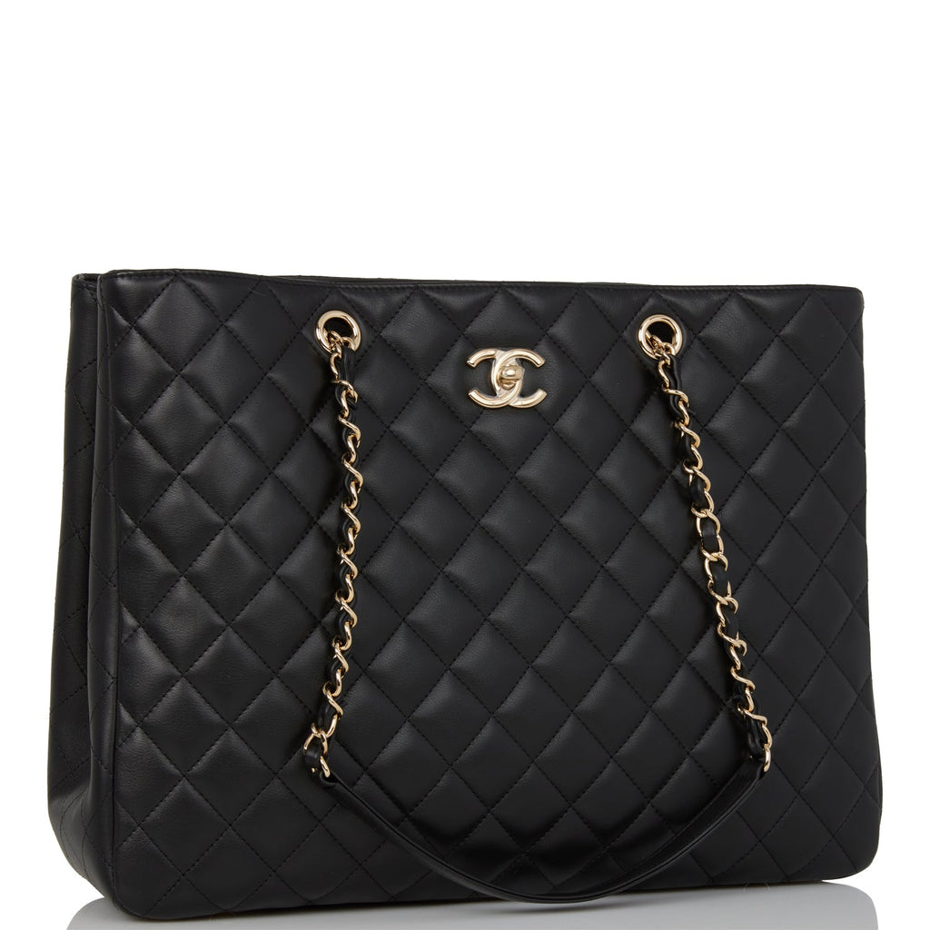 Chanel Black Quilted Calfskin Large Classic Tote Silver Hardware 2020  Available For Immediate Sale At Sothebys