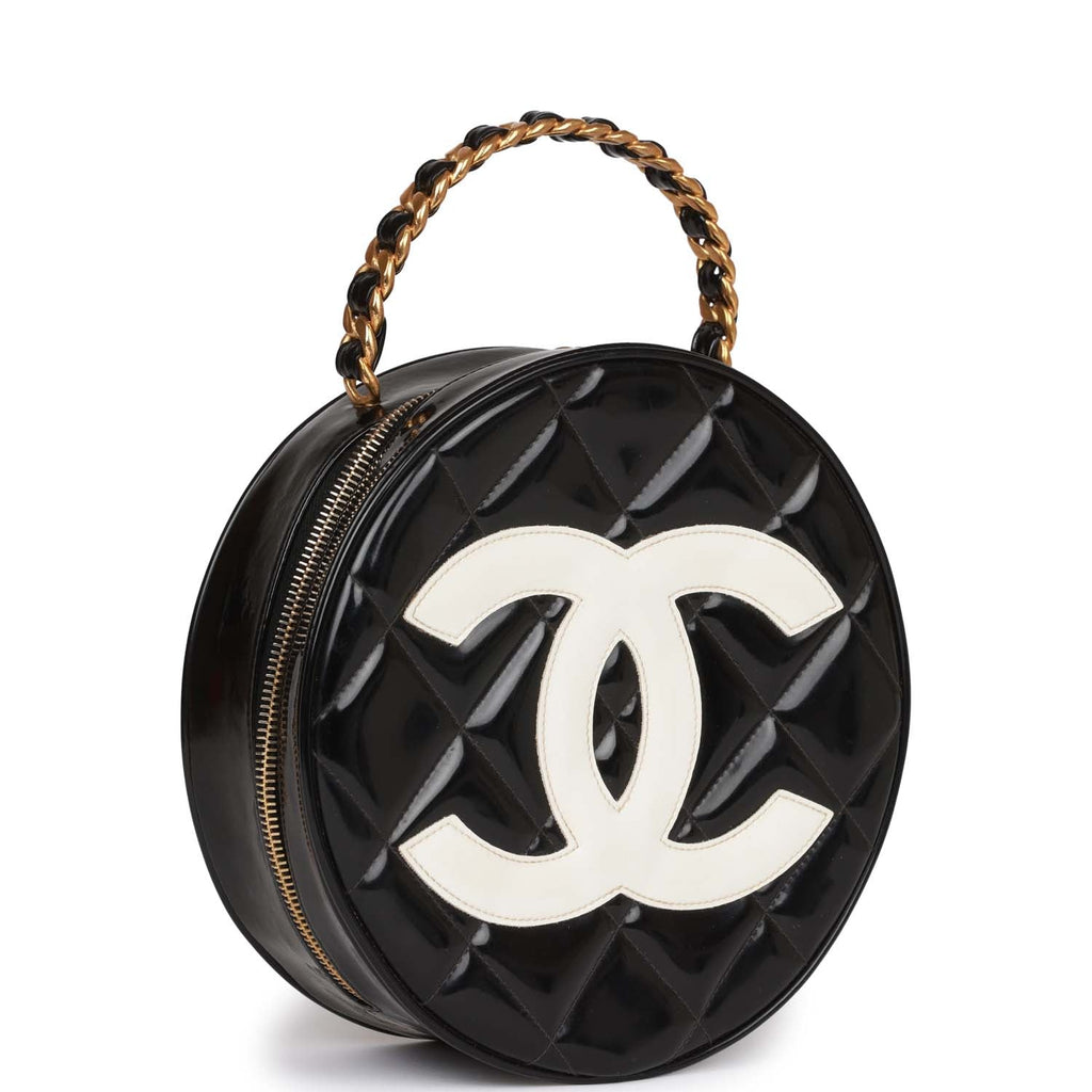 Chanel 1995 round vanity handbag