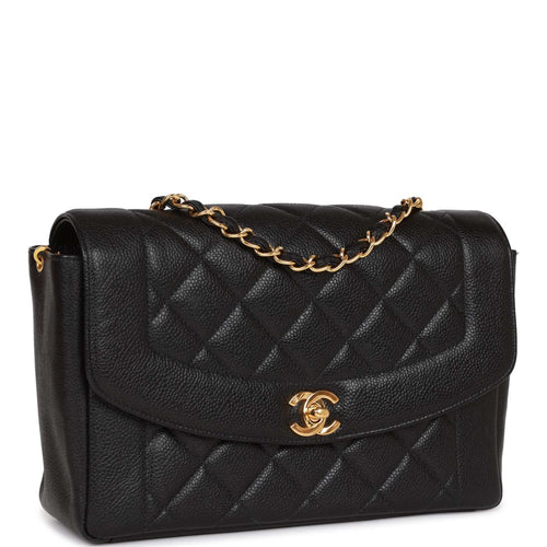 Vintage Chanel Faux Pearl Coco Bijou Mini Flap Bag Black Lambskin