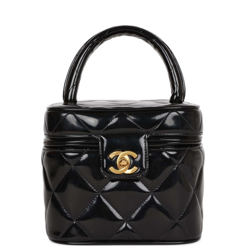 Chanel 1990s Vanity Patent Bag  Rent Chanel Handbags for $195/month