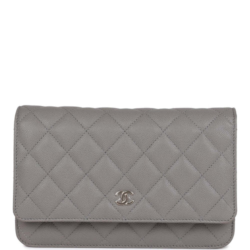 Chanel Wallet on Chain WOC Black Caviar Silver Hardware – Madison Avenue  Couture