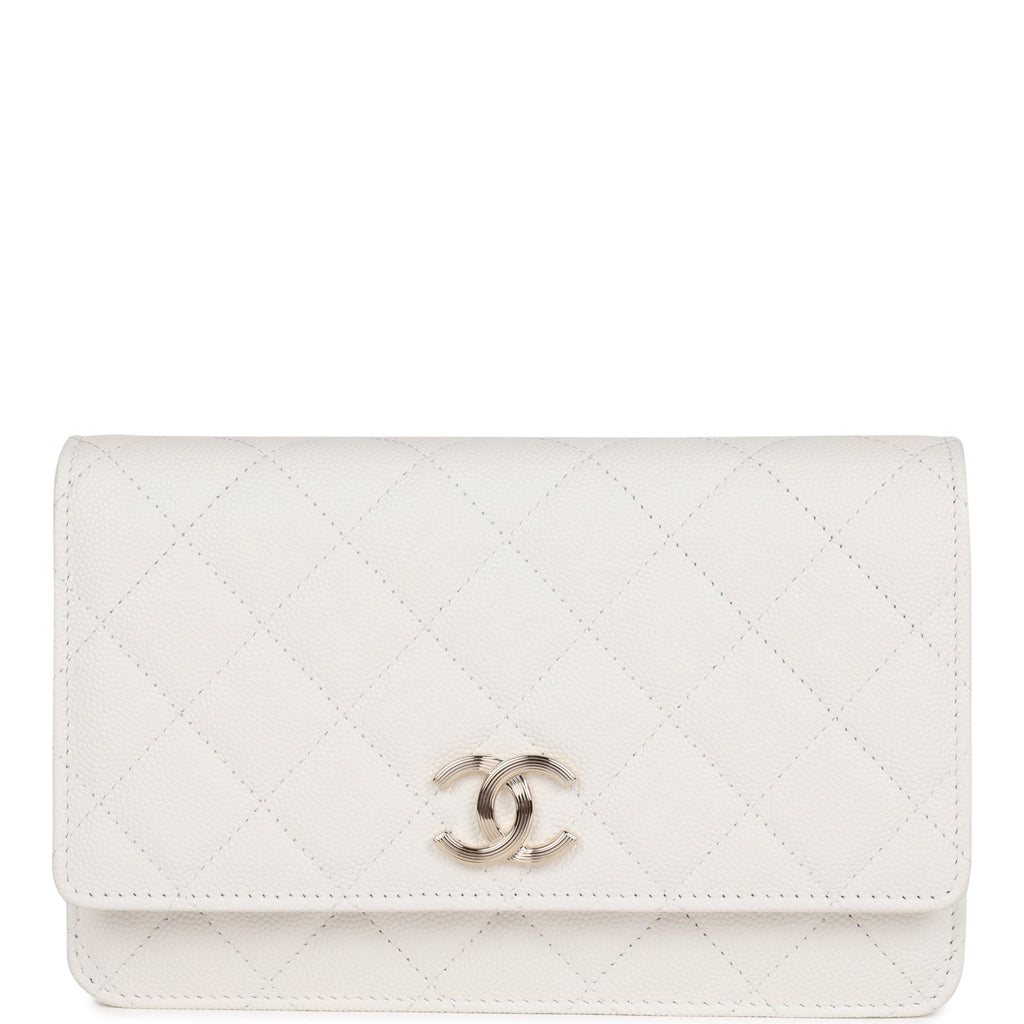 Chanel White long wallet Luxury Bags  Wallets on Carousell