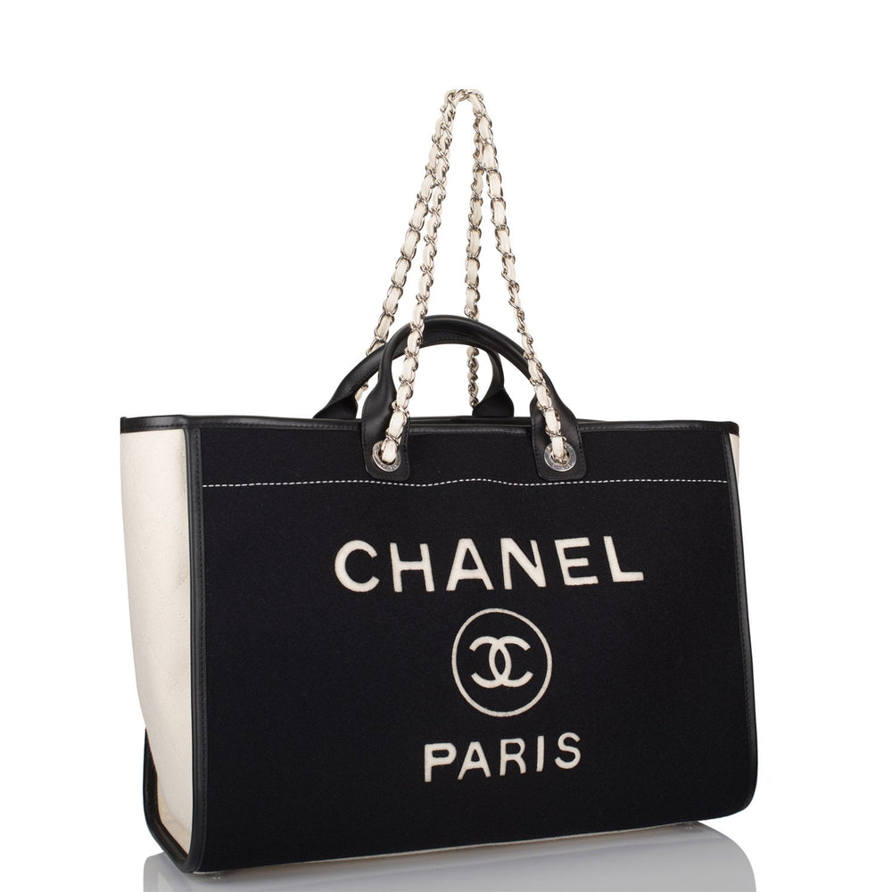 chanel felt bag