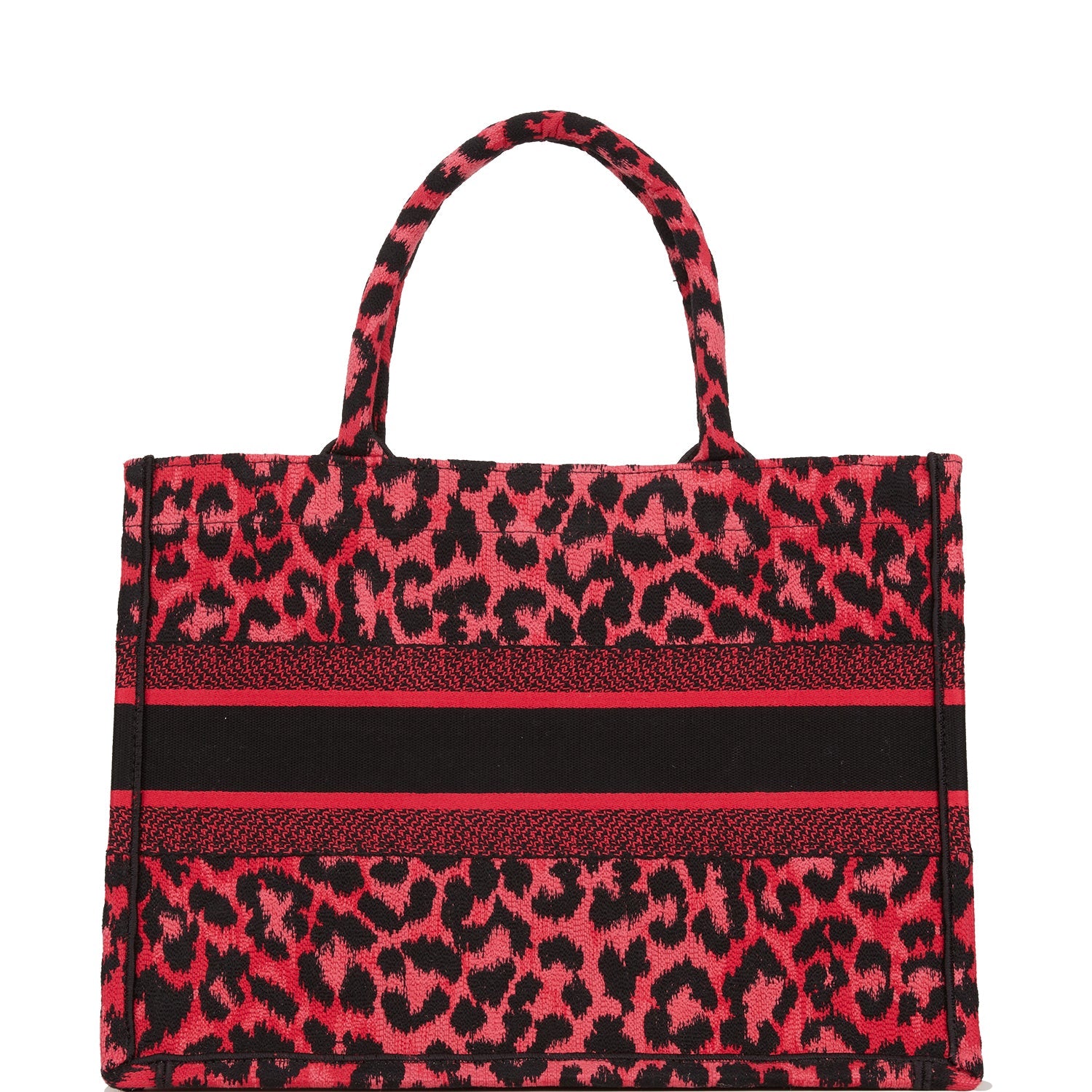 Christian Dior Book Tote Fuchsia Leopard Canvas – Madison Avenue Couture