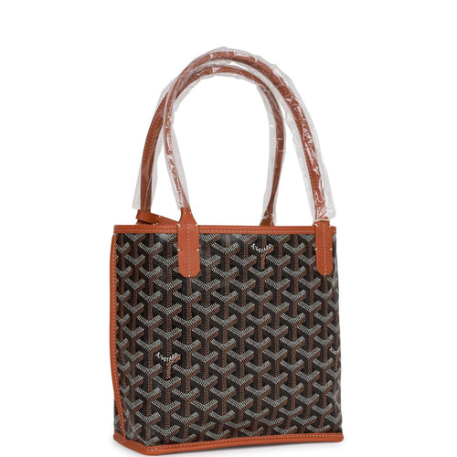 Goyard Rare Mini Green Chevron St Louis Junior Tote with Pouch 1GY917