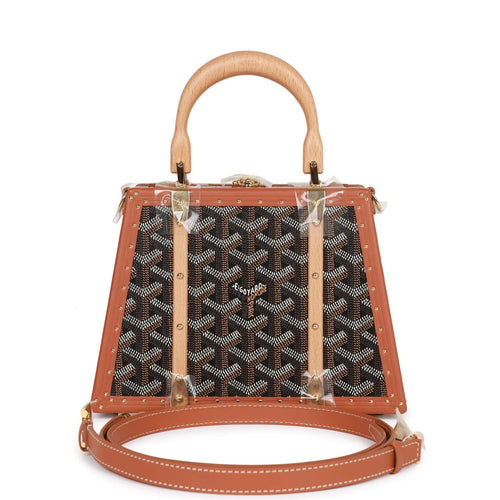 Goyard Dé Trunk Bag Metallic Silver Goyardine Palladium Hardware – Madison  Avenue Couture