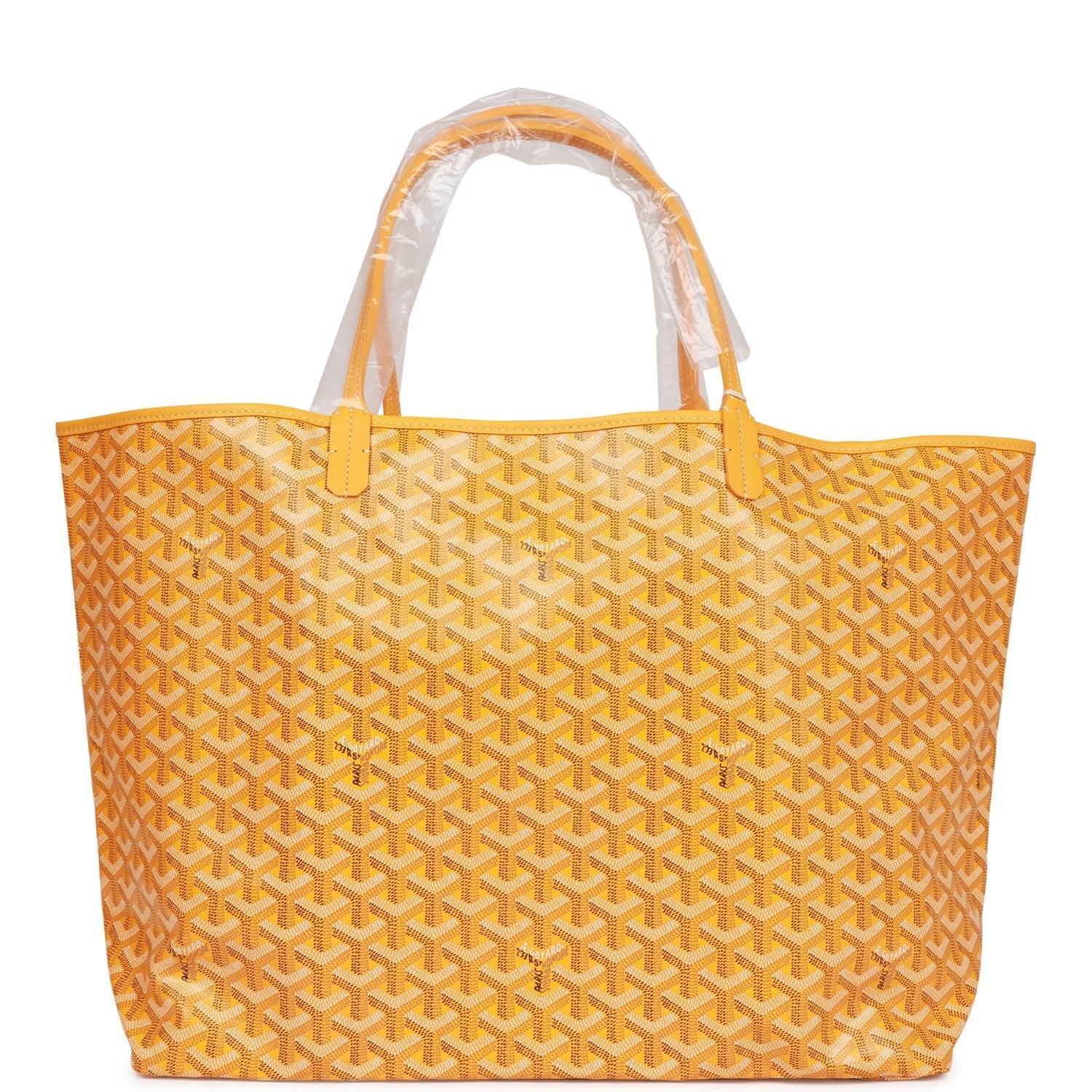 Goyard Goyardine Greige and Blue St. Louis PM Tote Bag Palladium Hardw –  Madison Avenue Couture