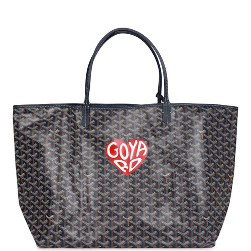 Goyard Goyardine Saint Louis GM w/ Pouch - Grey Totes, Handbags - GOY37657