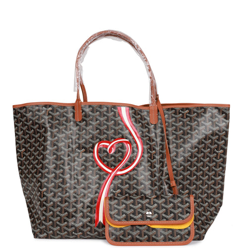 Saint-louis cloth tote Goyard Red in Cloth - 34560965