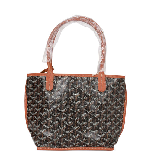 Goyard Brown Goyardine Coated Cigarrete Churchill Case Goyard