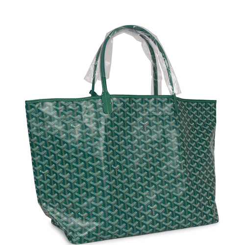 Goyard Goyardine Khaki St. Louis PM Tote Bag Palladium Hardware – Madison  Avenue Couture