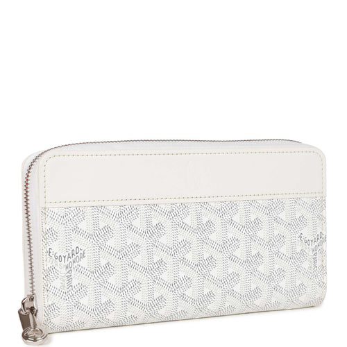 Goyard Goyardine Green Varenne Continental Wallet Bag Silver Hardware –  Madison Avenue Couture