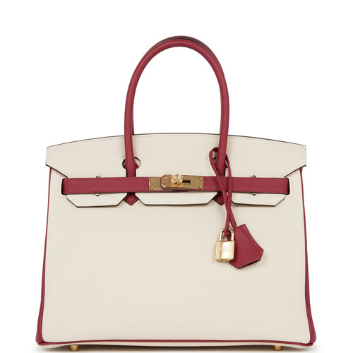 Hermes HSS Birkin 30cm Rouge Casaque Bordeaux Red - Chicjoy