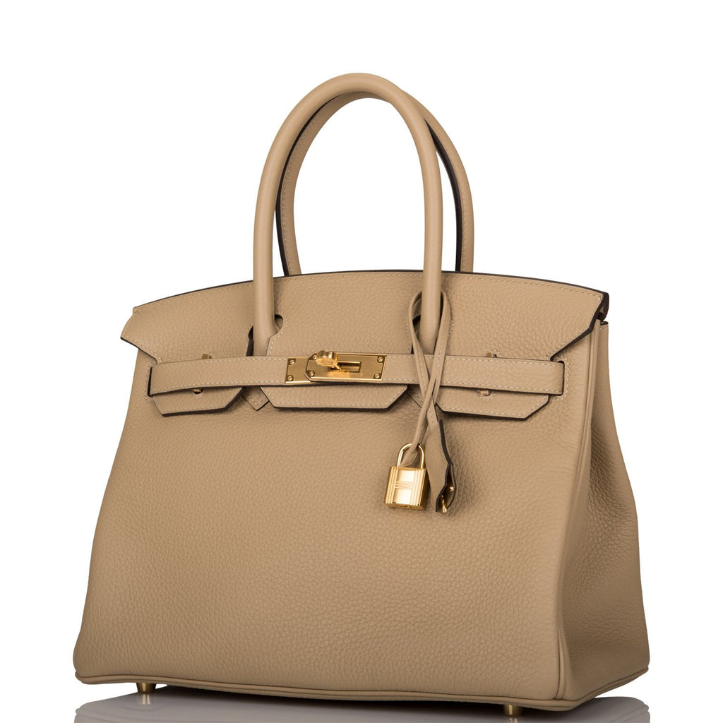 Hermes Birkin 30 Trench Clemence Gold Hardware – Madison Avenue Couture