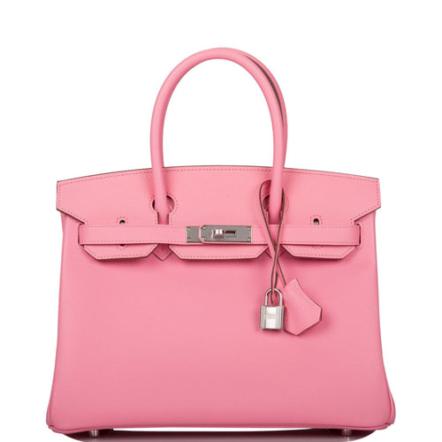 hermes light pink bag