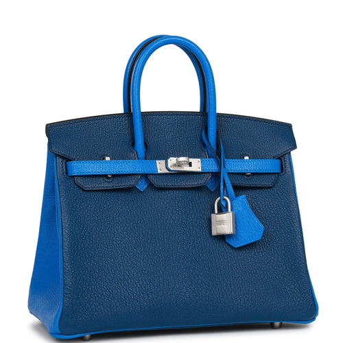 Hermes HAC Birkin Bag Cosmos Togo with Brushed Palladium Hardware