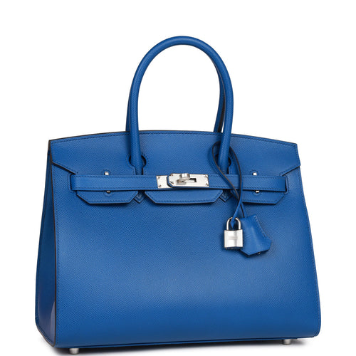 Hermes Birkin 25 Bleu France Togo Gold Hardware – Madison Avenue Couture