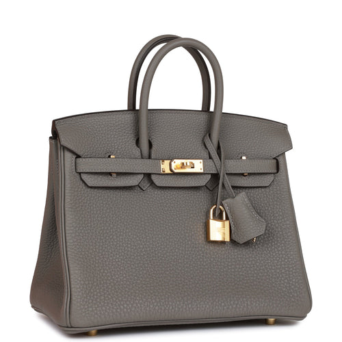 Hermes Birkin 25 Etoupe Togo Gold Hardware – Madison Avenue Couture