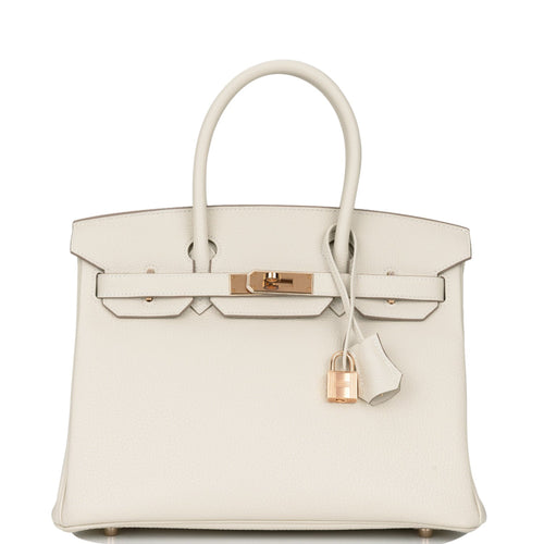 Hermès Birkin 30 Gris Meyer Togo With Rose Gold Hardware - AG Concierge Fzco