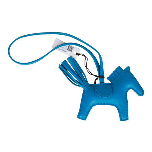 HERMES Swift Leather Paddock Fer a cheval Charm Charm Blue – Brand Off Hong  Kong Online Store