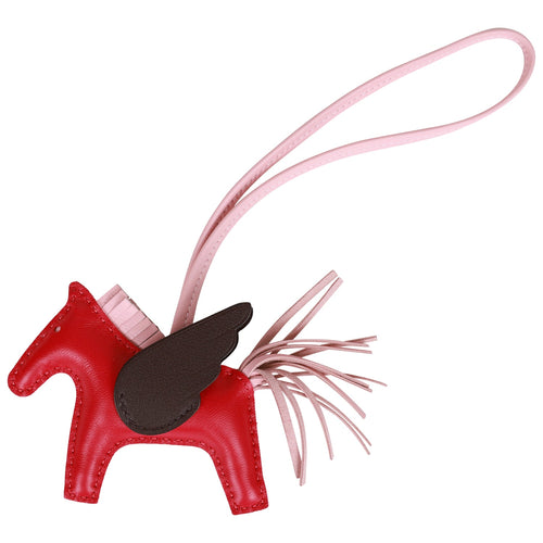 Hermes Framboise/Rose Sakura/Rouge Sellier Pegasus Horse Rodeo Charm –  Madison Avenue Couture