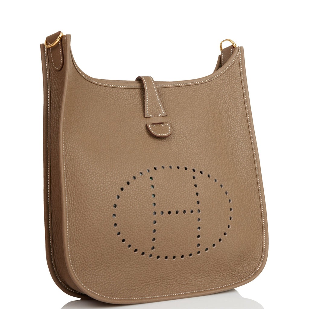 hermes evelyne etoupe gold hardware