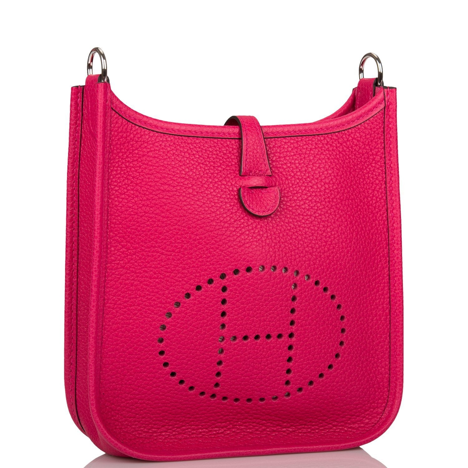 Hermes Evelyne TPM Rose Mexico Clemence Palladium Hardware – Madison ...