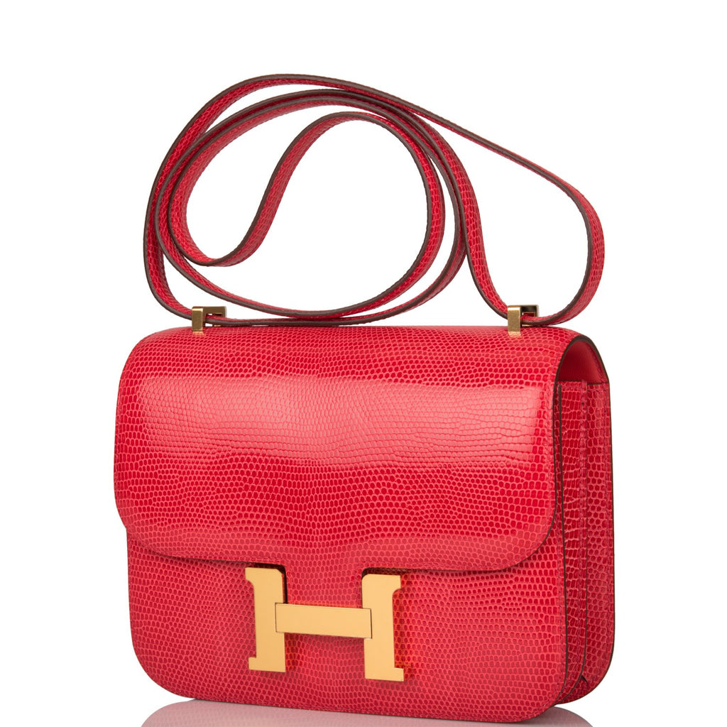 hermes constance 18 red