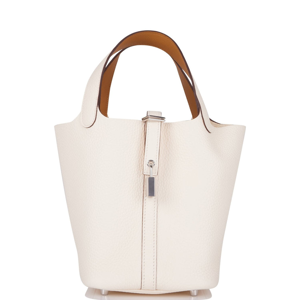 hermes picotin 18 white