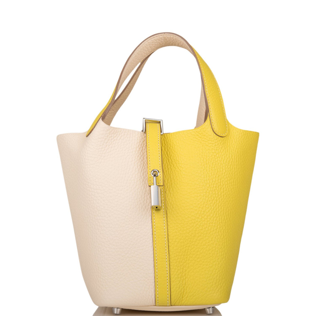 hermes picotin yellow