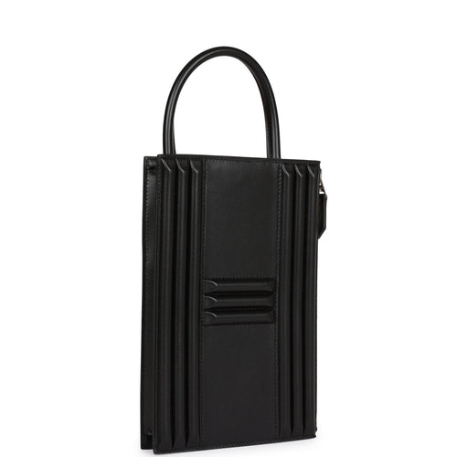 Hermes 24/24-29 Bleu Nuit/Noir Black Togo/Swift Palladium Hardware #D -  Vendome Monte Carlo