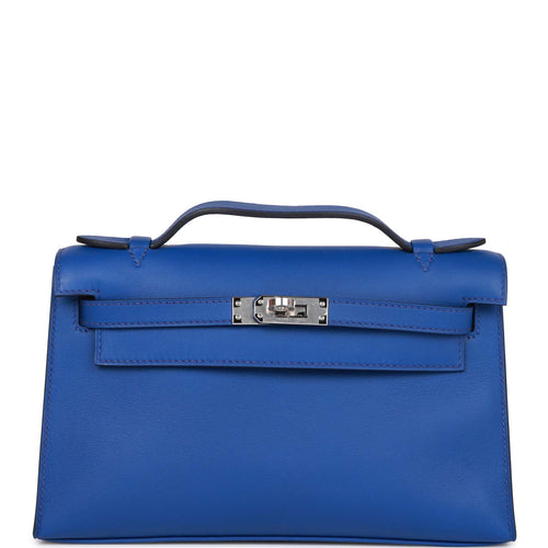 Hermès Kelly Quelle Idole Bag Charm In Bleu Izmir, Jaune Bourgeon, Bleu  Brume, And Vert Bosphore Tadelakt And Chèvre Mysore in Blue