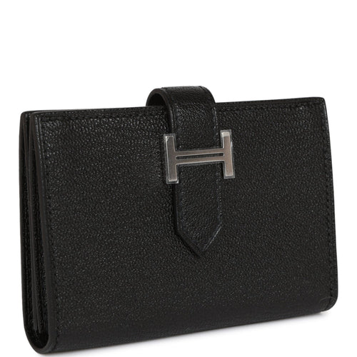 Goyard Saint Thomas Money Clip Wallet Goyardine Black in Coated